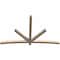 Ekena Millwork Alberta Smooth Timber Gable Bracket, Douglas Fir, 96"W x 60"H x 3 1/2"D x 3 1/2"F, 15/12 Pitch GBW096X60X0404ALB00SDF - alternate 2